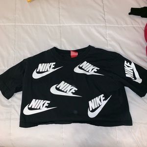 Nike Logo Crop Top